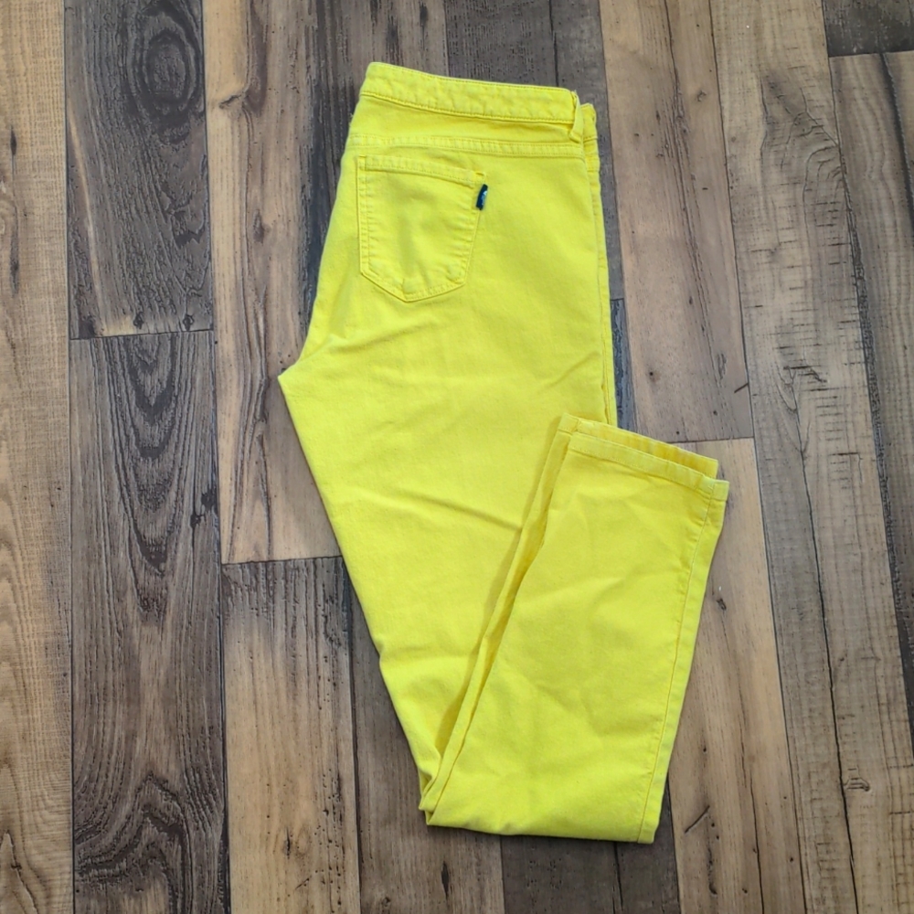 The North Face yellow pants